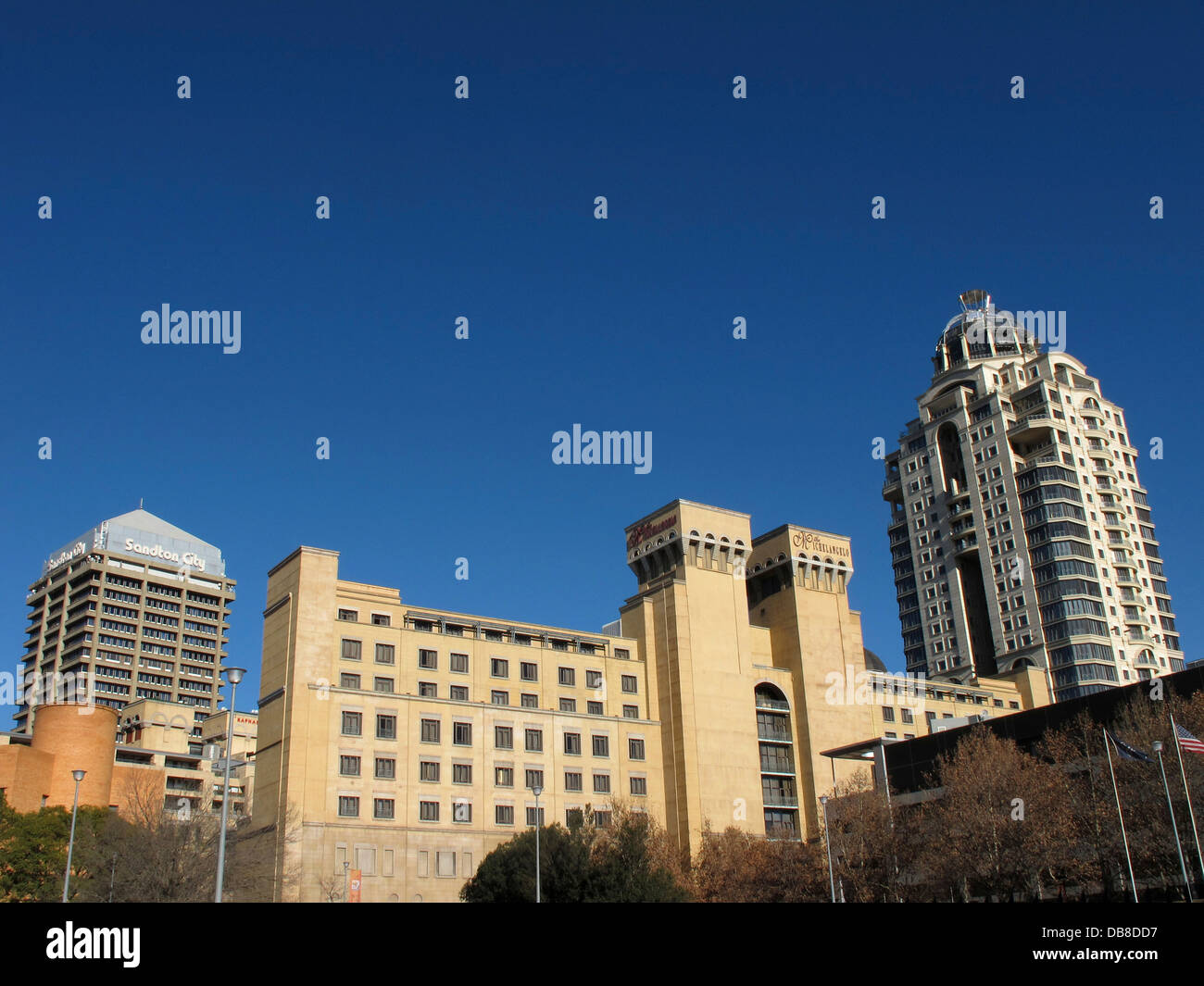 Sandton City skyline, Johannesburg Stock Photo Alamy