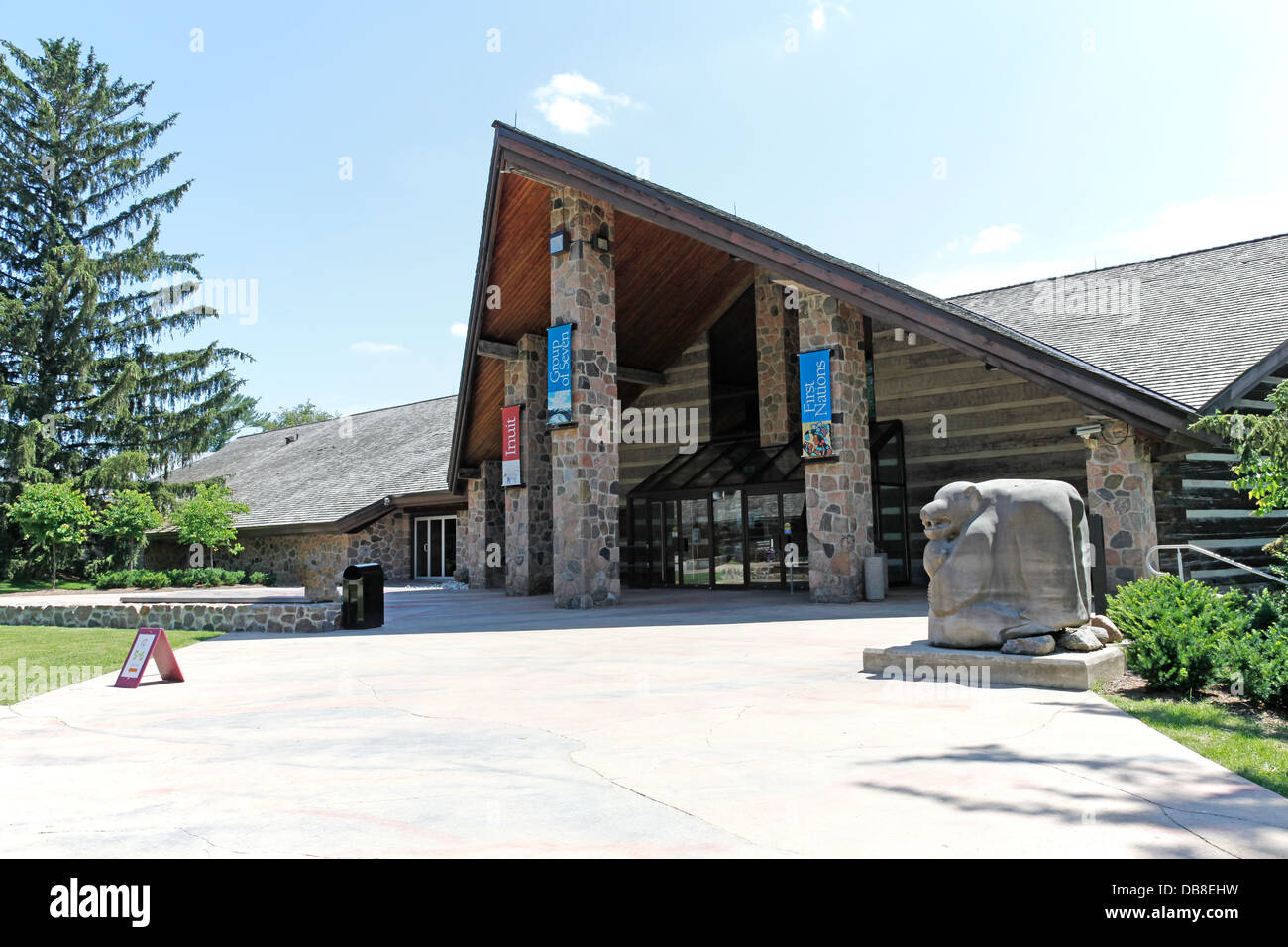Tom Thomson Shack or Cabin at McMichael Gallery in Kleinberg;Ontario