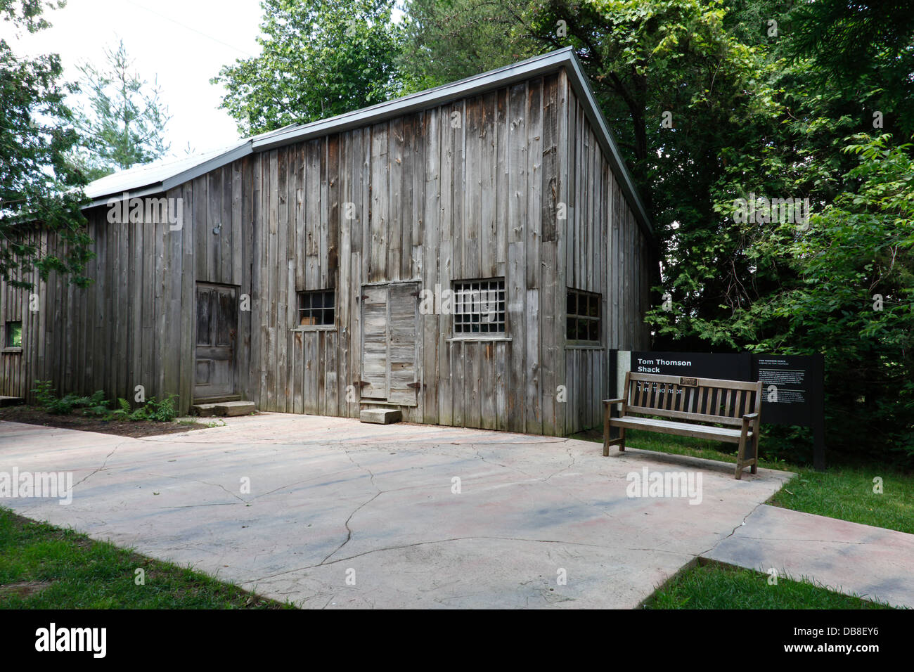 Tom Thomson Shack or Cabin at McMichael Gallery in Kleinberg;Ontario