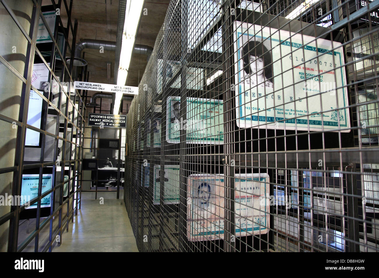 Apartheid Museum in Johannesburg Stock Photo