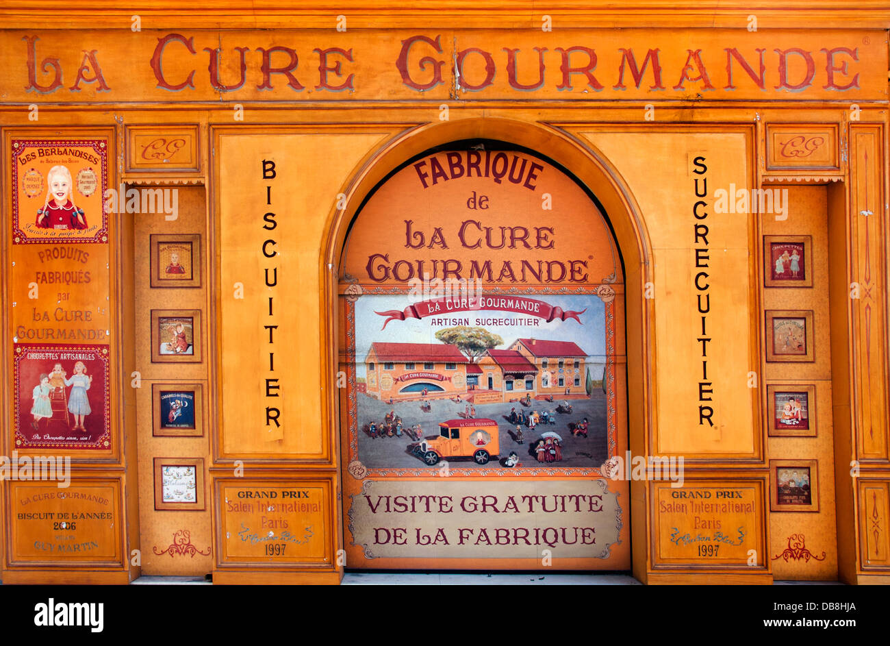 La Cure Gourmande Created in 1989  French  Chocolates Confectionery Ice Cream France Stock Photo