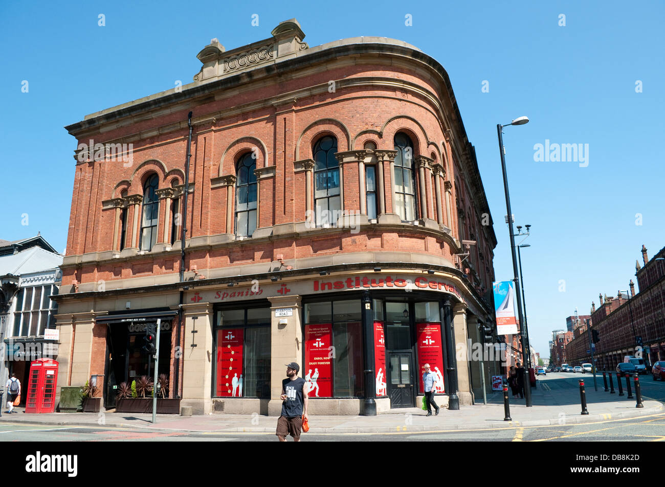 Instituto Cervantes, Deansgate, Manchester, UK Stock Photo