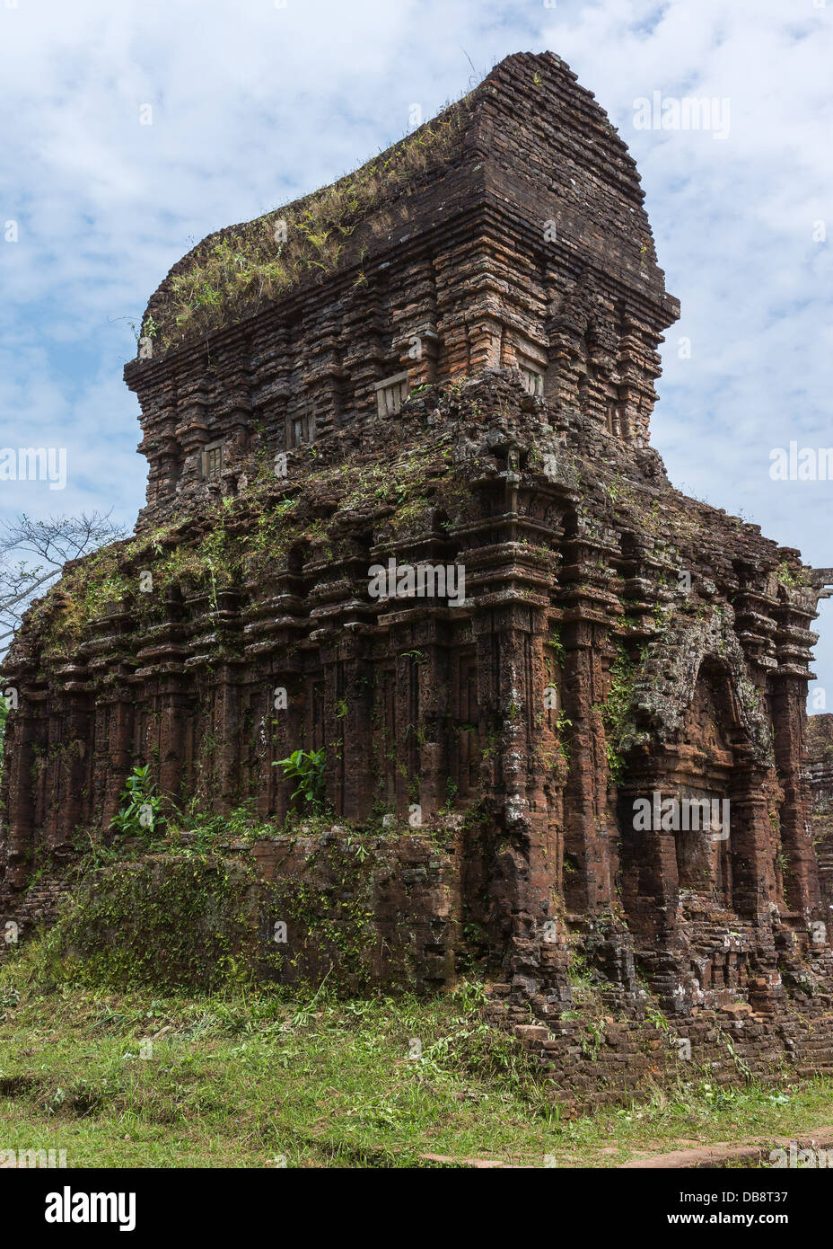 Vietnam, Most iconic structure of My Son Cham towers. Stock Photo