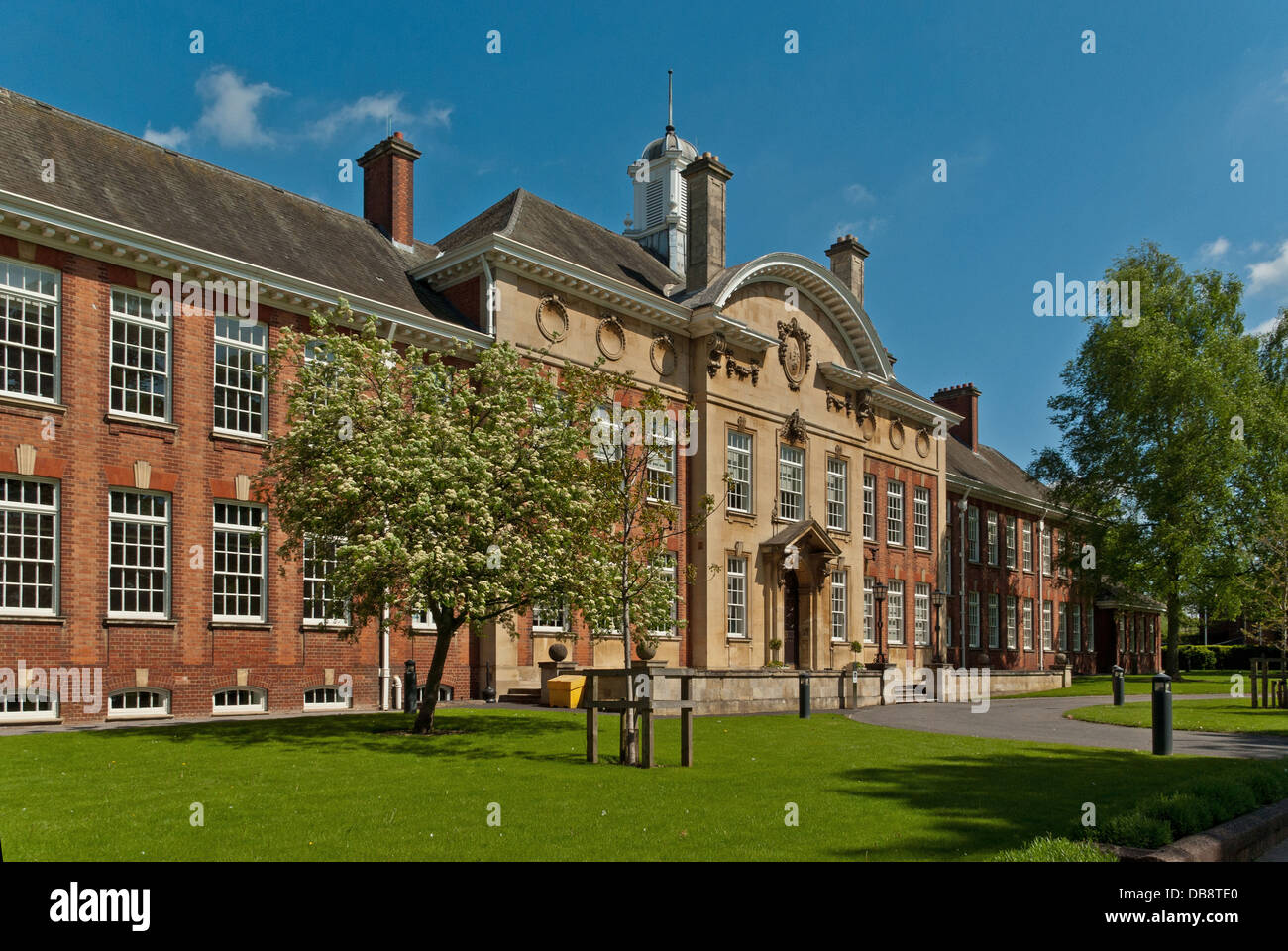 Frontage of the University of Northampton, UK Stock Photo