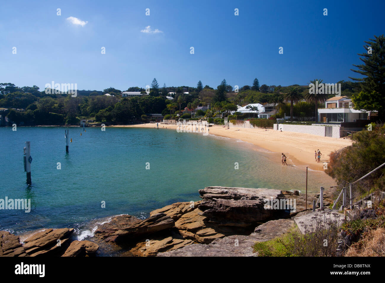 Camp Cove Beach Sydney Harbour National Park Eastern Suburbs Sydney New South Wales NSW Australia Stock Photo