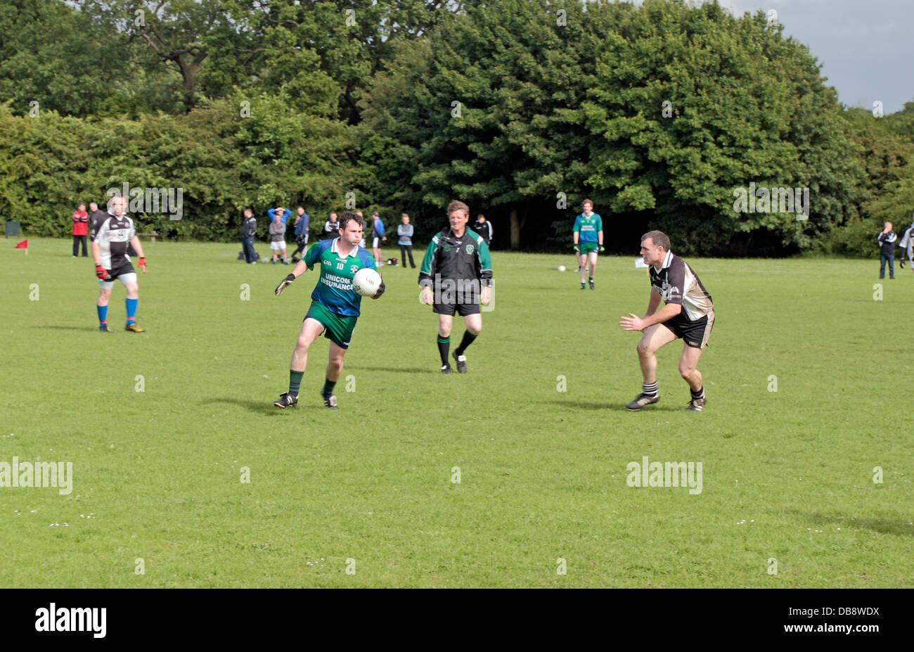 Gaelic football being played hires stock photography and images Alamy