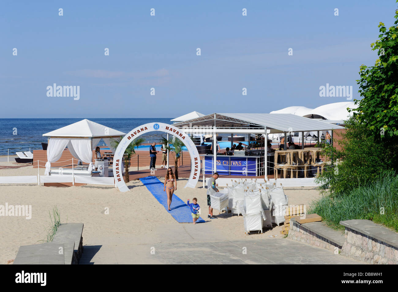 Beach of Jurmala-Dzintari, Latvia, Europe Stock Photo - Alamy