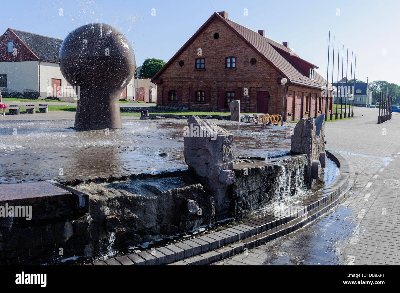 Port of  Ventspils, Latvia, Europe Stock Photo