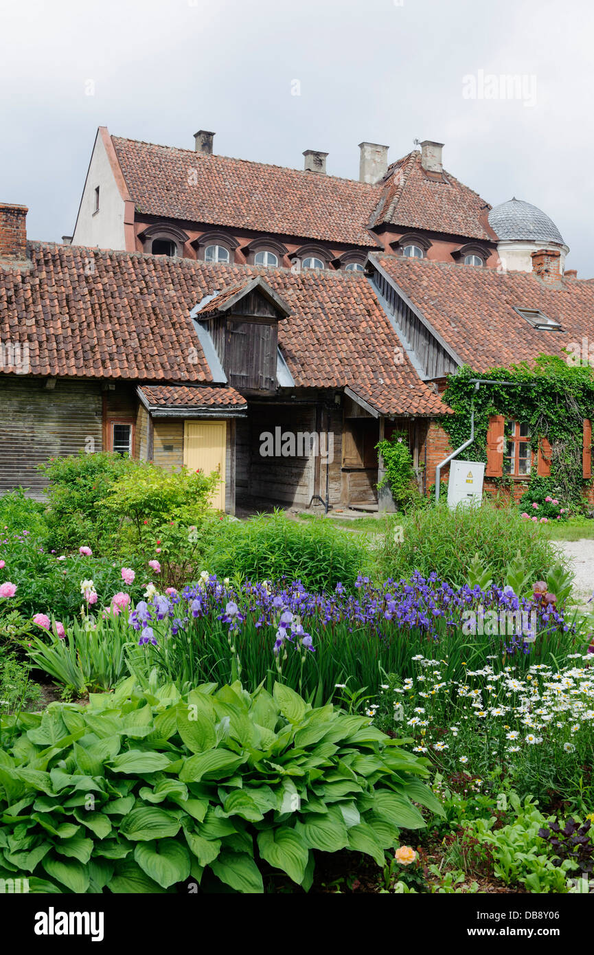 House in Kuldiga, Latvia, Europe Stock Photo Alamy