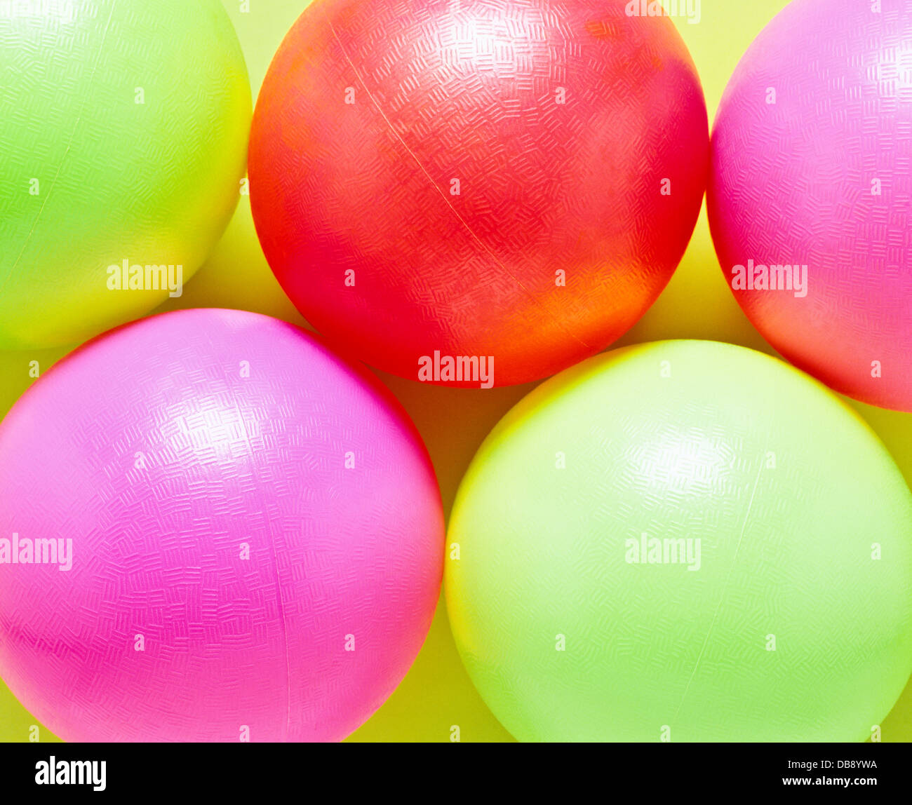 Colorful Plastic Round Balls Stock Photo Alamy