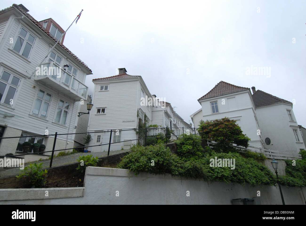 Houses in Bergen, Norway Stock Photo Alamy