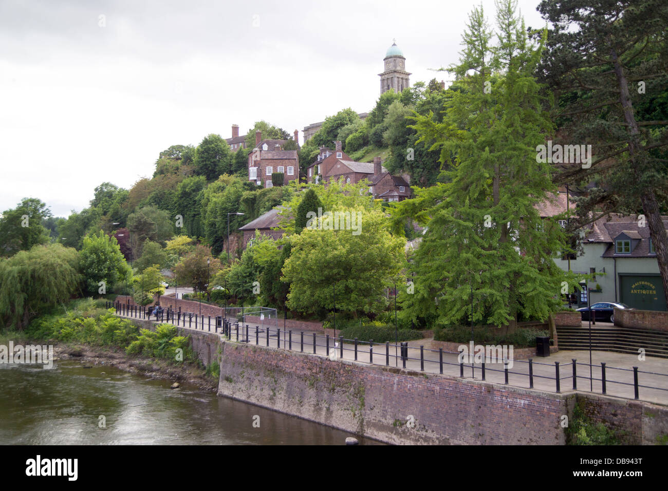 The Iron Bridge crosses the River Severn in Shropshire, England. views