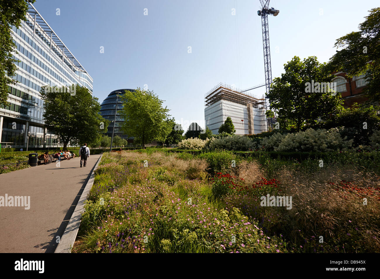 potters fields London England UK Stock Photo Alamy