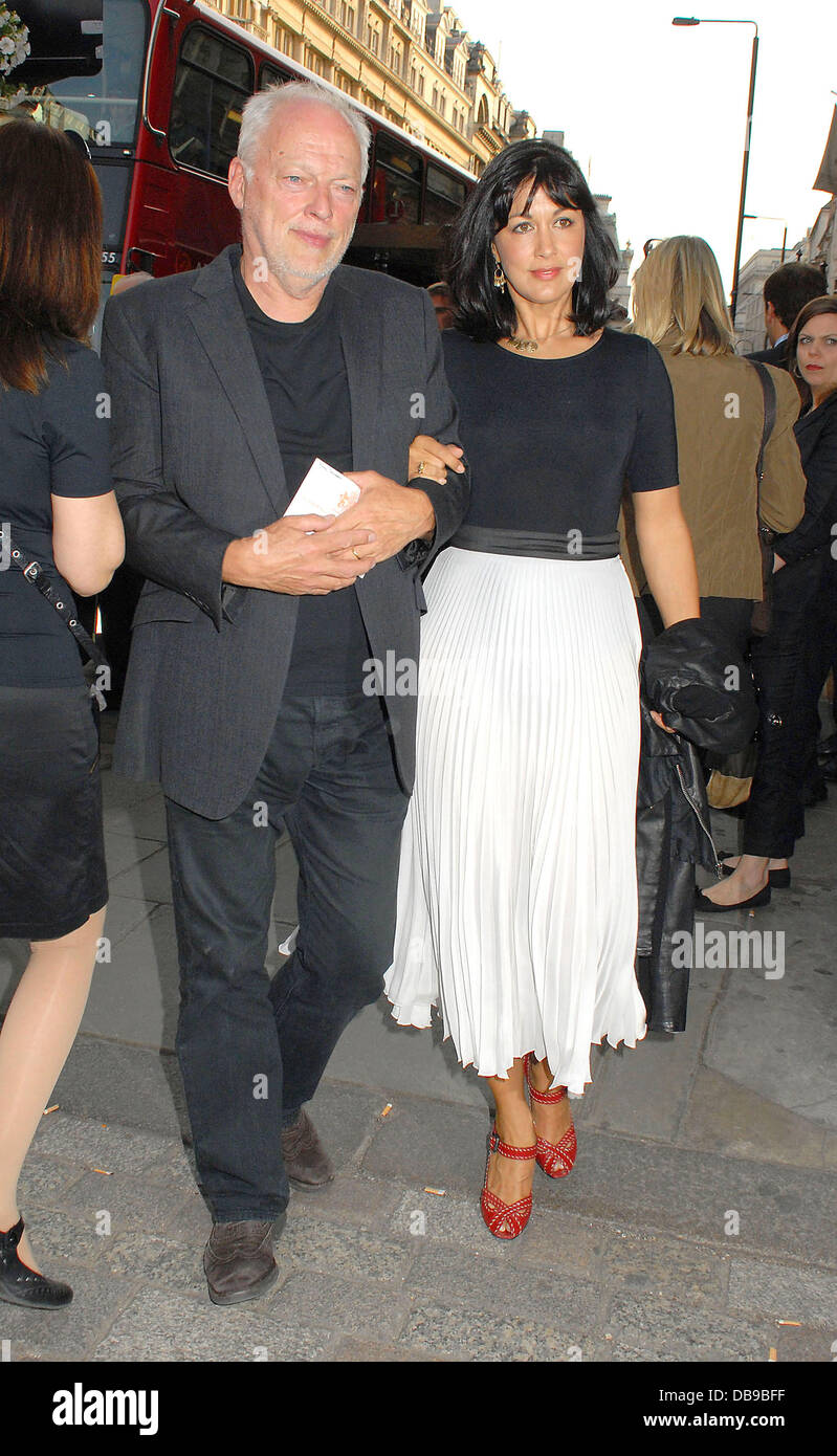 David Gilmour and Polly Samson,  Royal Academy Summer Exhibition 2011 - VIP private view held at the Royal Academy Of Arts - Outside Arrivals. London, England - 02.06.11 Mandatory Credit: WENN.com Stock Photo