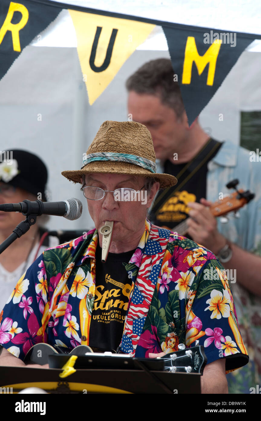 Man playing kazoo hi-res stock photography and images - Alamy