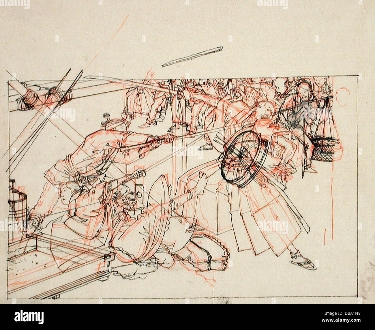 Preparatory Drawing High Resolution Stock Photography and Images Alamy