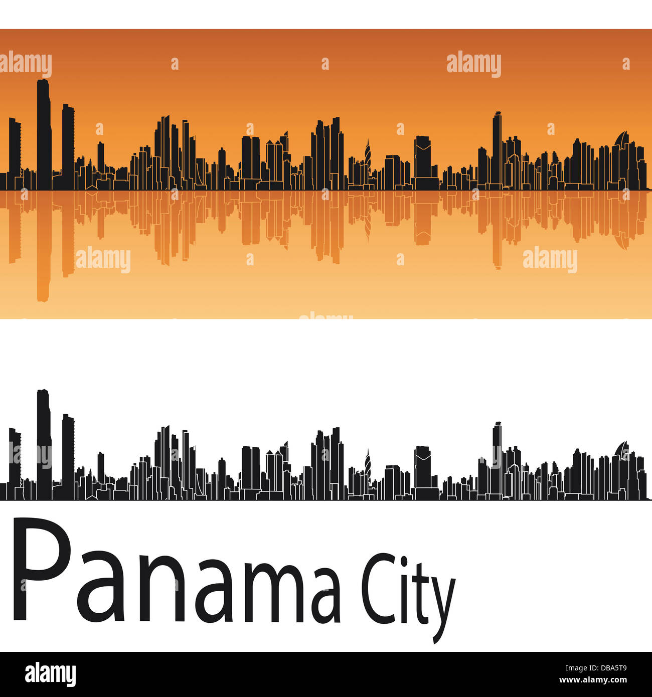 View of Panama City, Panama, Central America, seen here in the