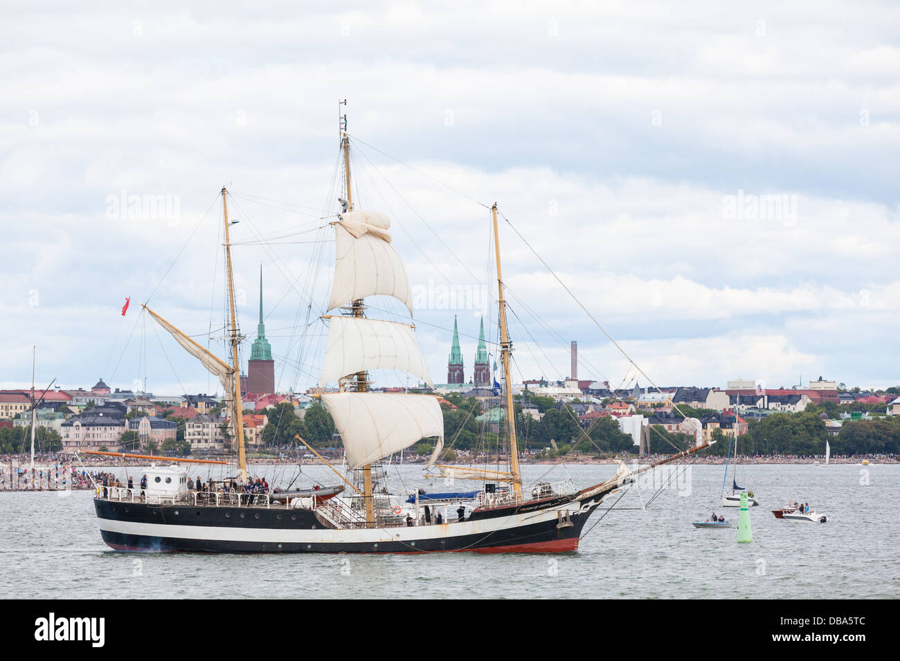 The Tall Ships Races 2013 in Helsinki, Finland Stock Photo