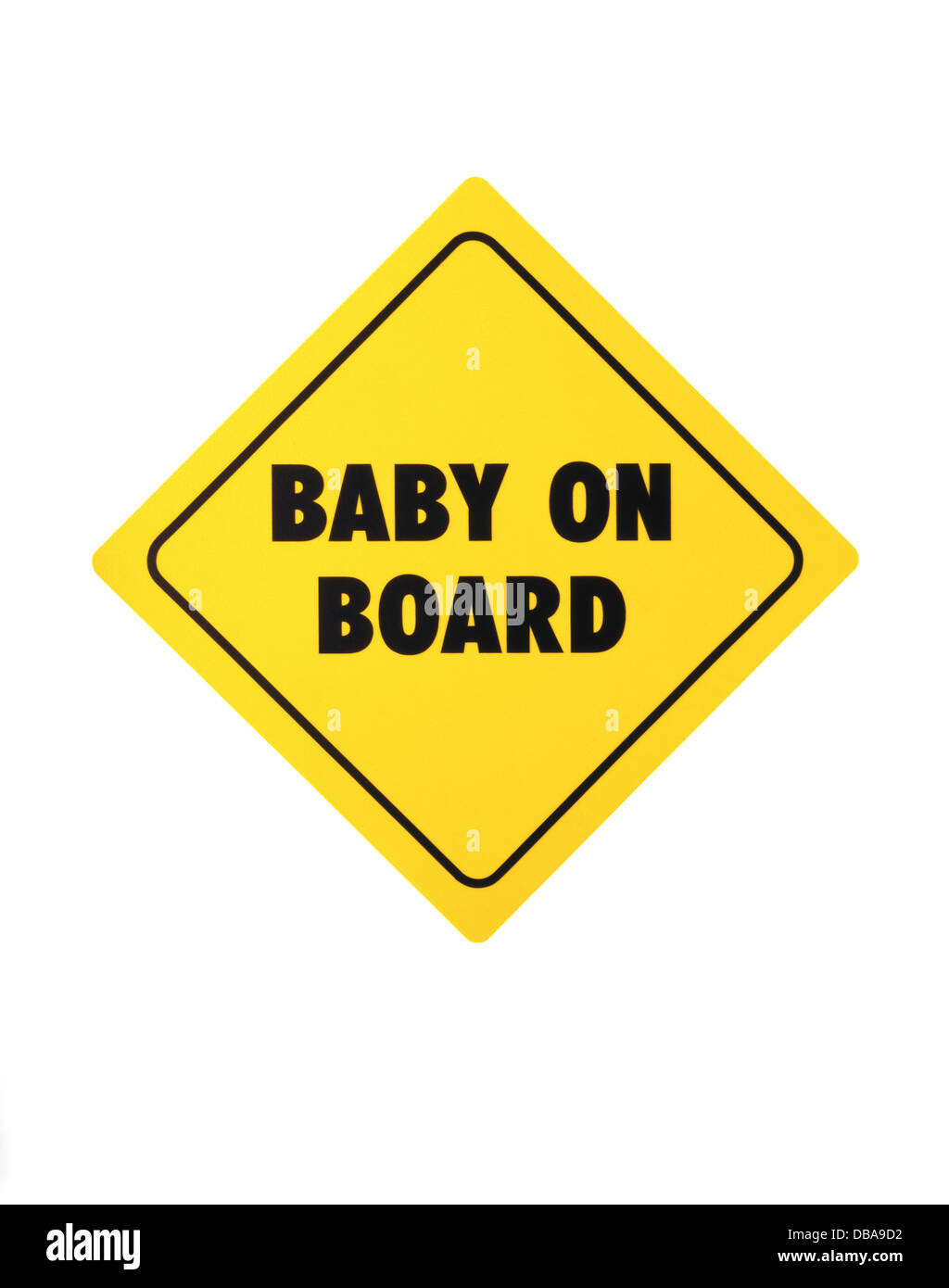 Baby on Board Stock Photo