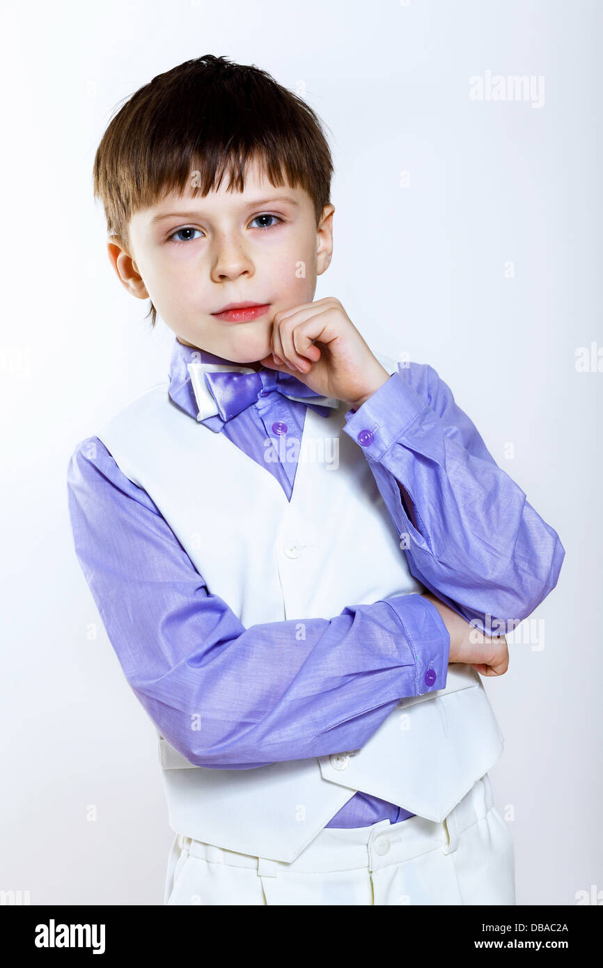 Portrait of a little boy Stock Photo - Alamy