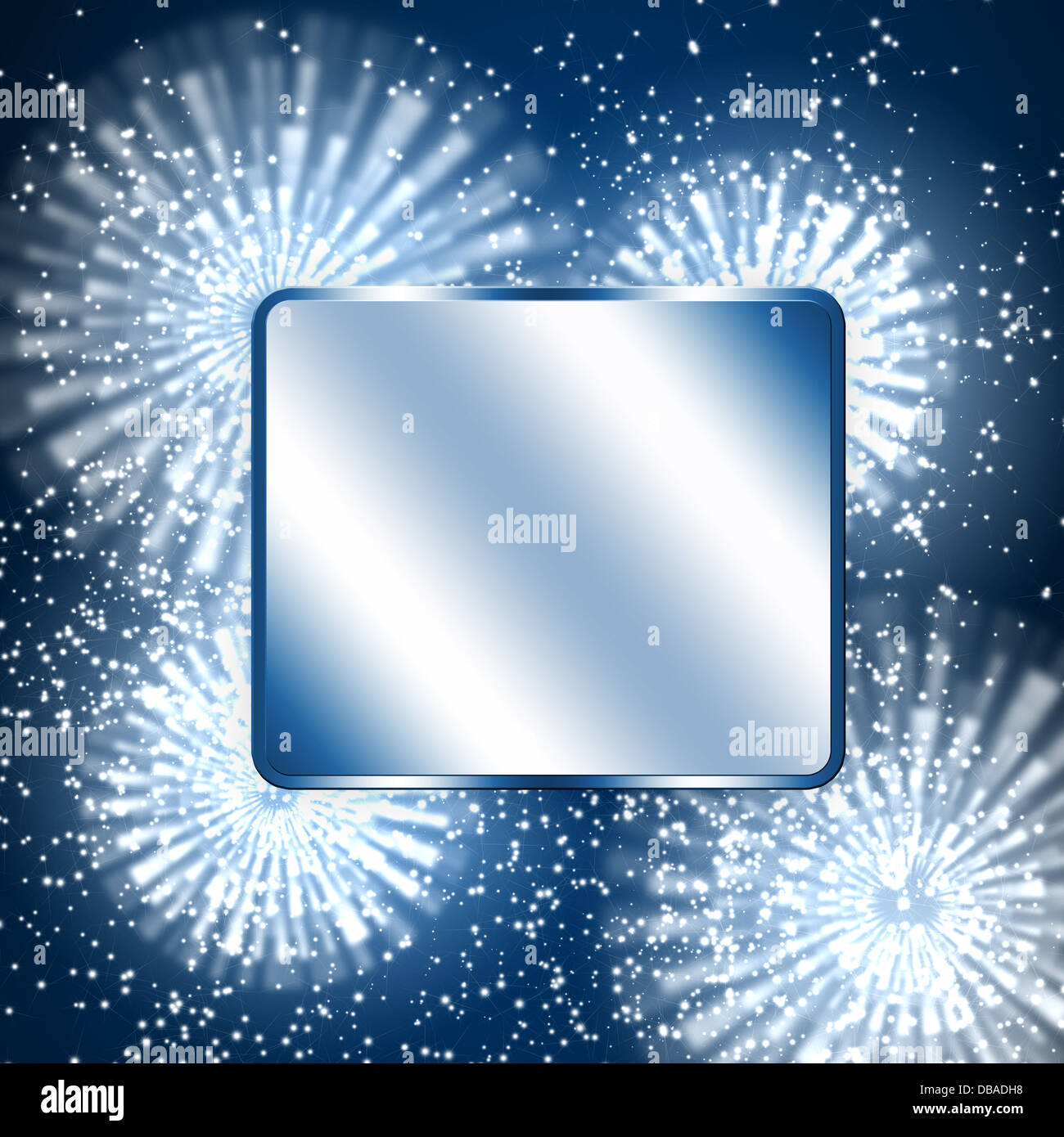 White blank background and fireworks Stock Photo - Alamy