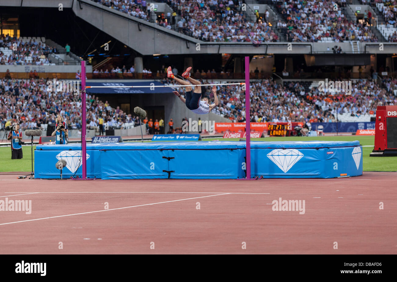 Jumping over the bar hires stock photography and images Alamy