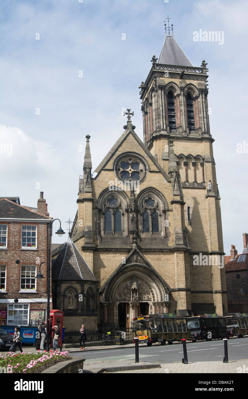 St Wilfrid'sd Catholic Church in Place, York Stock Photo Alamy