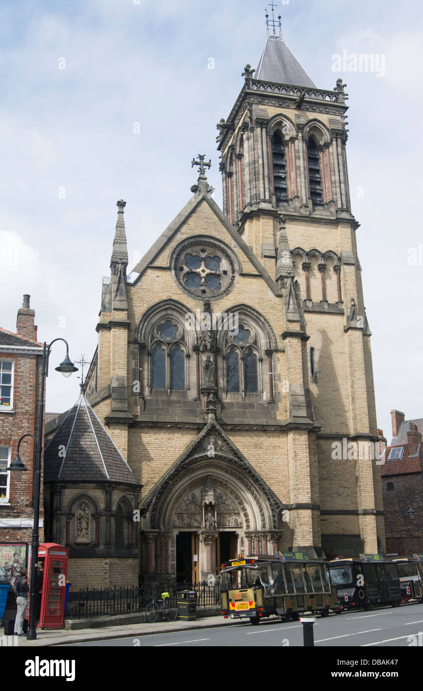 St Wilfrid'sd Catholic Church in Place, York Stock Photo Alamy