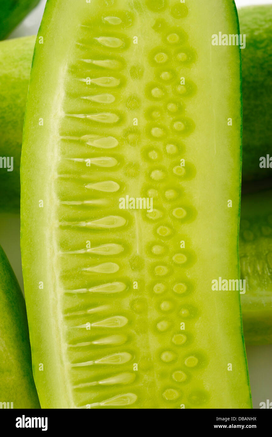 Green cucumber hi-res stock photography and images - Alamy