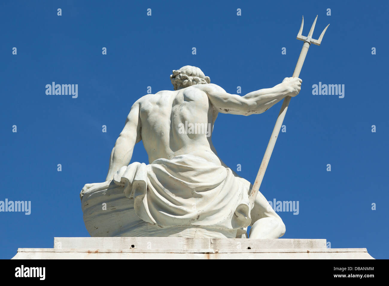 Neptune Statue in Copenhagen Stock Photo Alamy