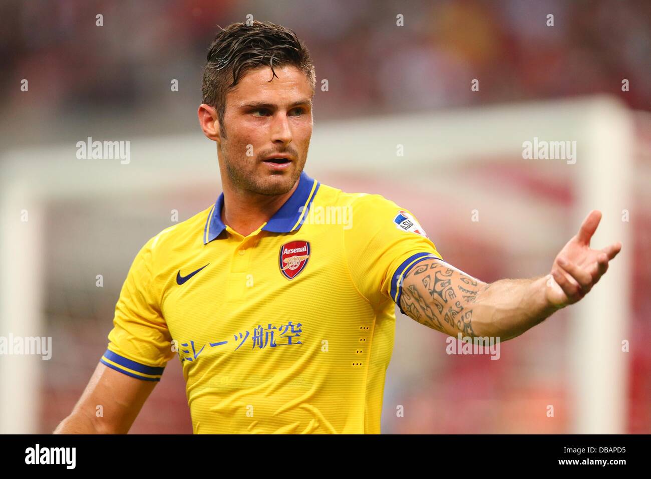 Saitama Japan 26th July 13 Olivier Giroud Arsenal July 26 13 Football Soccer The Saitama City Cup During Arsenal Asia Tour 13 Between Urawa Red Diamonds 1 2 Arsenal At Saitama Japan 26th July 13 Olivier Giroud Arsenal July 26 13 Football Soccer The Saitama City Cup During Arsenal Asia Tour 13 Between Urawa Red Diamonds 1 2 Arsenal At