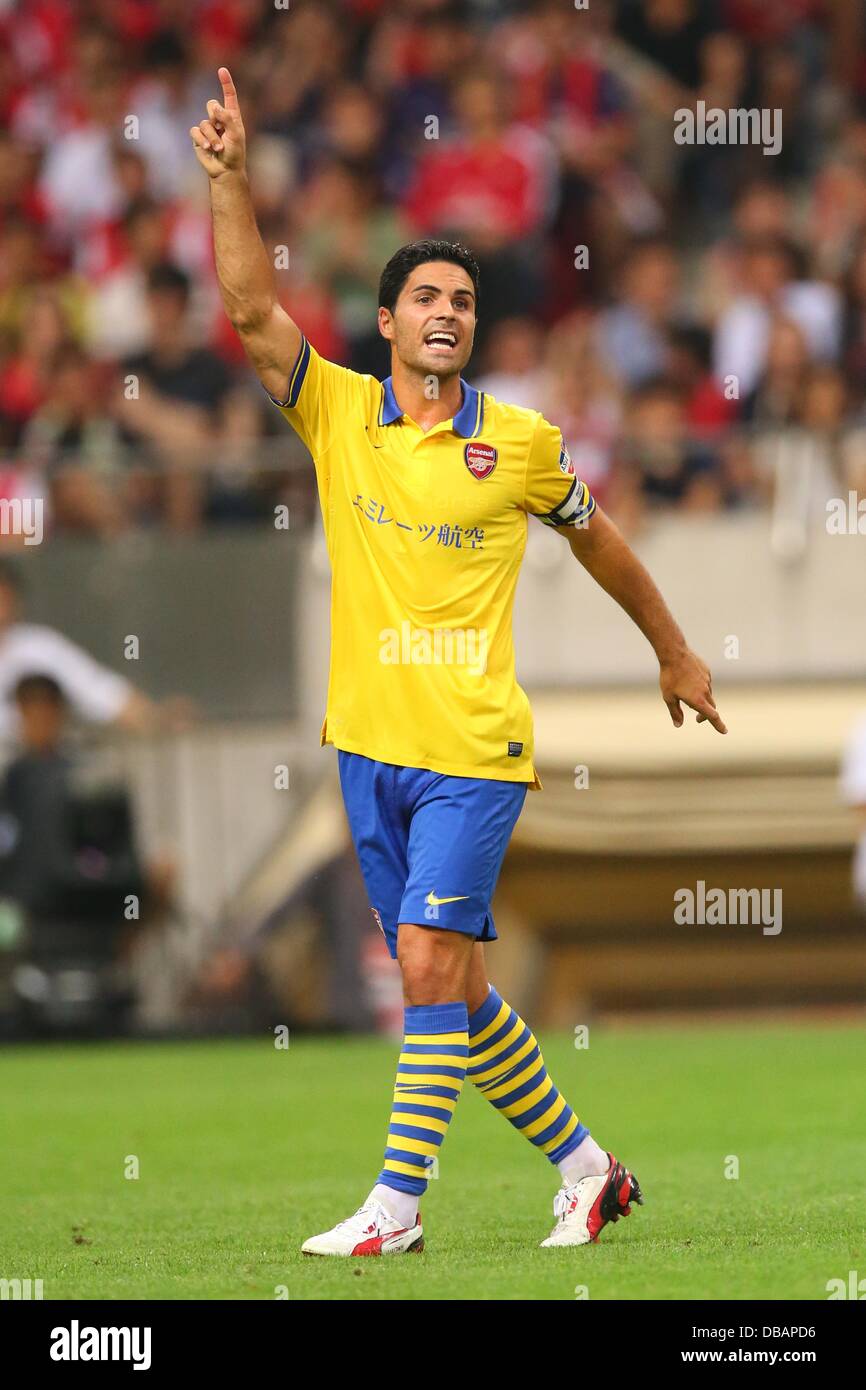 Saitama Japan 26th July 13 Mikel Arteta Arsenal July 26 13 Football Soccer The Saitama City Cup During Arsenal Asia Tour 13 Between Urawa Red Diamonds 1 2 Arsenal At Saitama Japan 26th July 13 Mikel Arteta Arsenal July 26 13 Football Soccer The Saitama City Cup During Arsenal Asia Tour 13 Between Urawa Red Diamonds 1 2 Arsenal At
