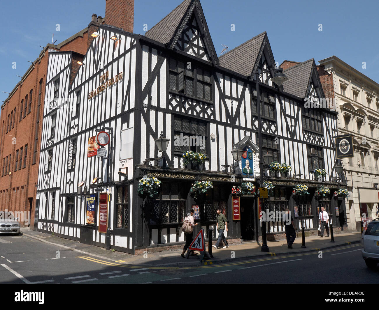 The Shakespeare pub in Manchester UK Stock Photo