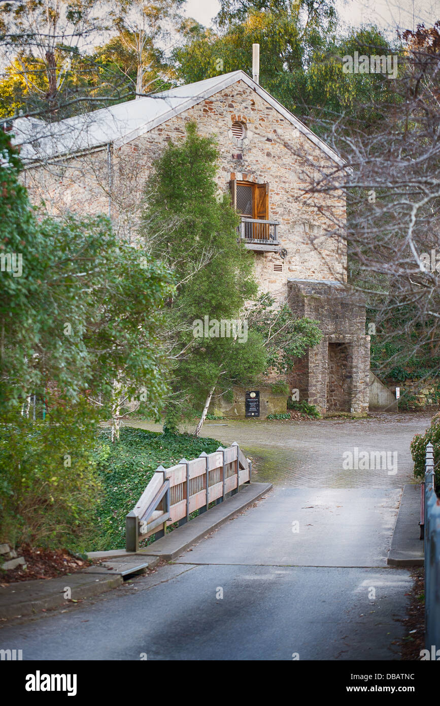 The historic Bridgewater Mill building Stock Photo