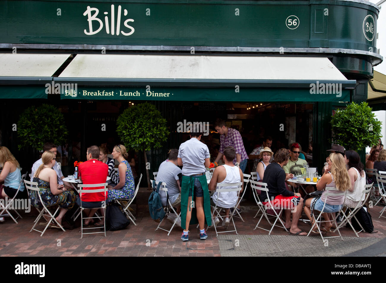 Bill's Cafe/Restaurant, Lewes, Sussex, England Stock Photo