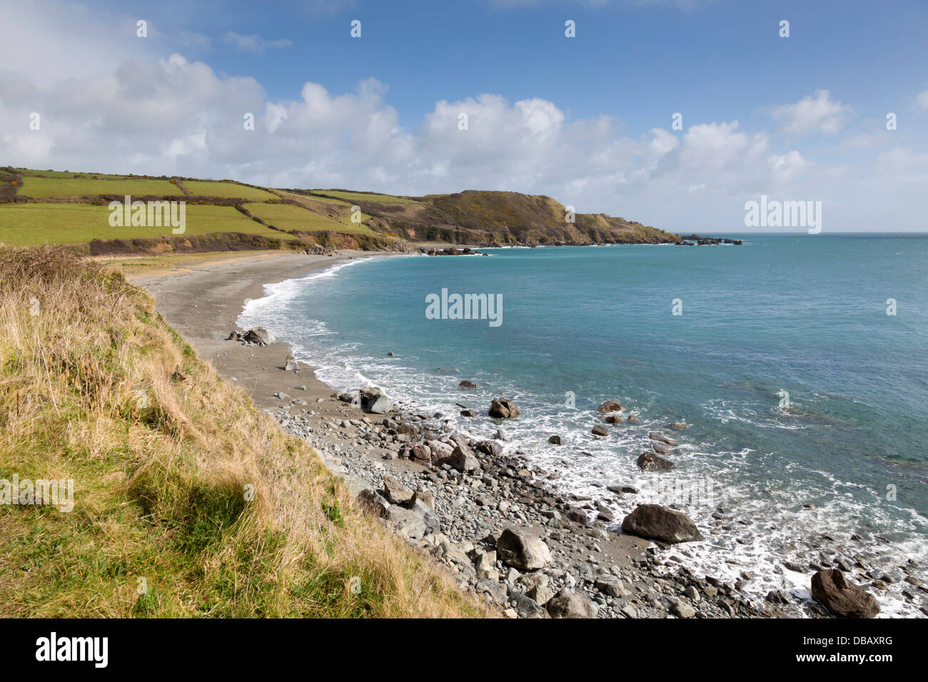Godrevy Cove; near St Keverne; Lizard; Cornwall; UK Stock Photo