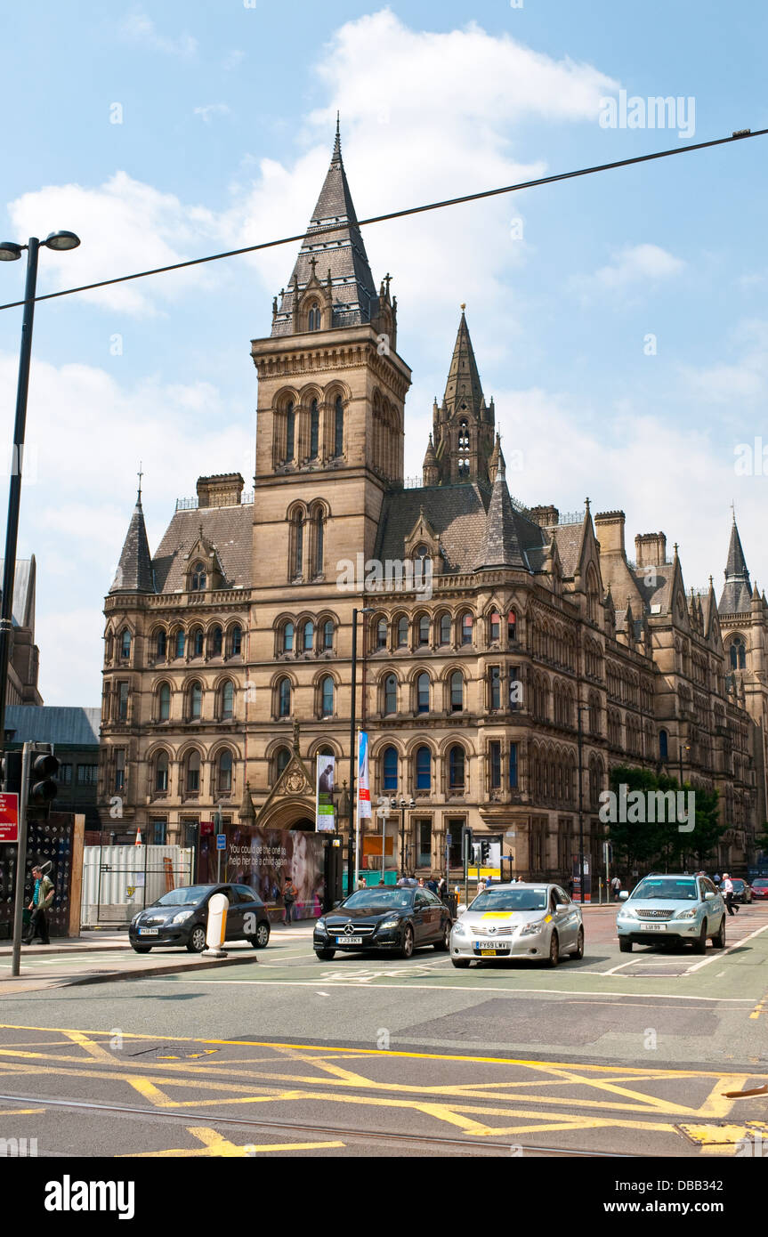 Town Hall, Faulkner Street, Manchester, UK Stock Photo