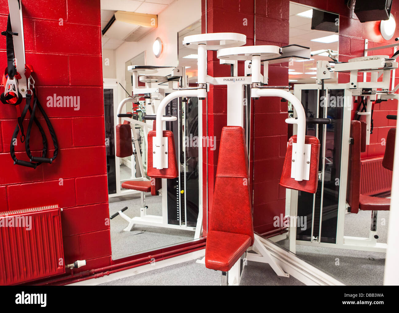 gym equipment Stock Photo