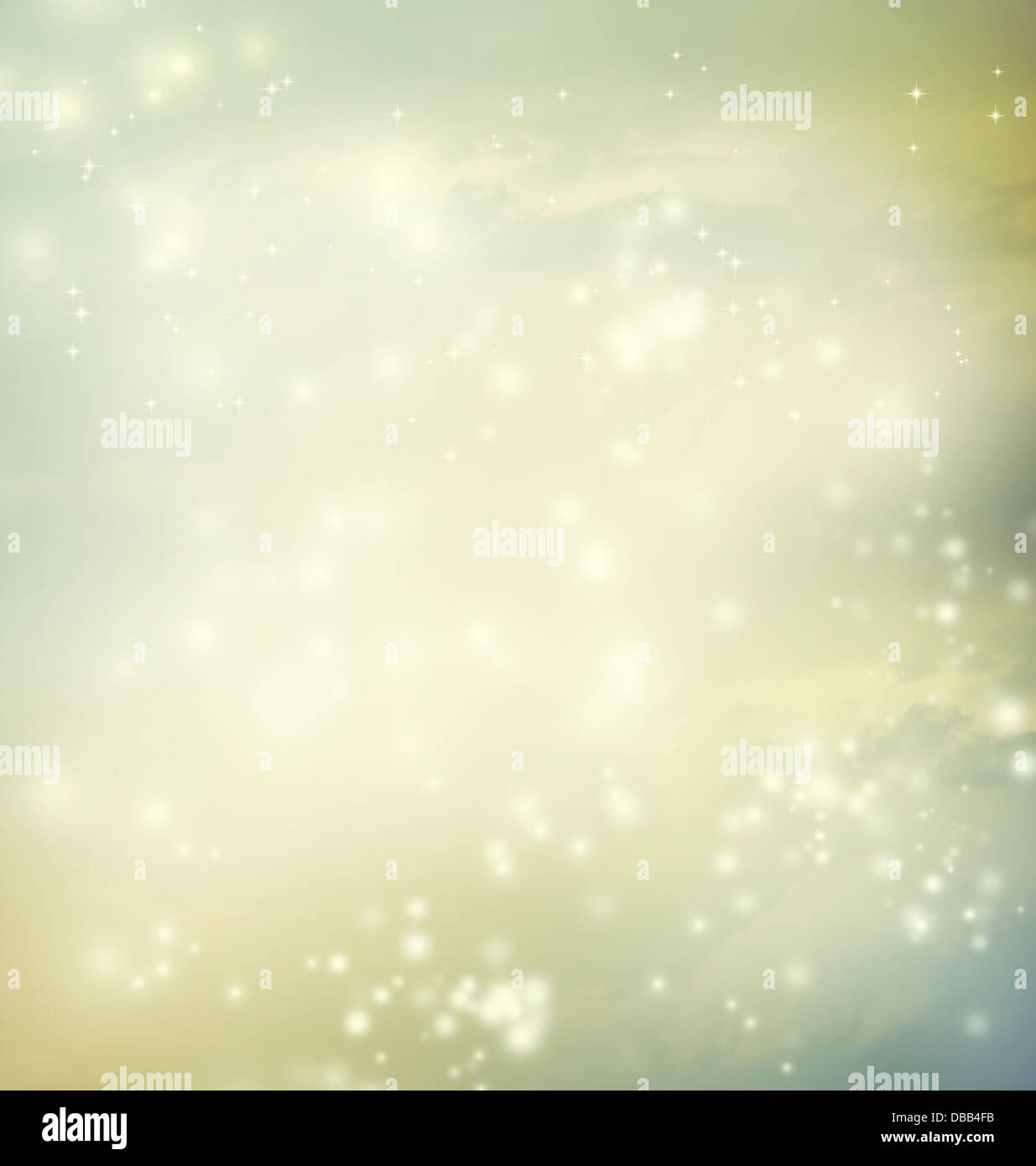 Green abstract lights on light green gradient background Stock Photo ...