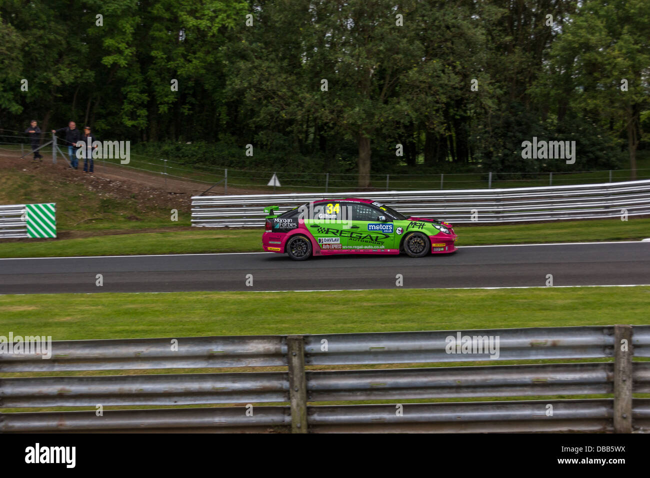 British Touring Cars racing at Oulton Park Cheshire Stock Photo Alamy