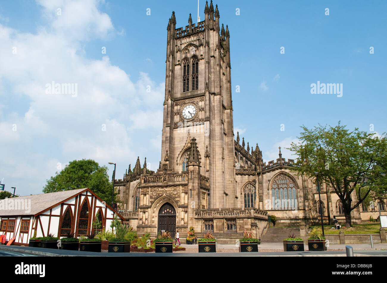 Manchester Cathedral, Manchester, UK Stock Photo