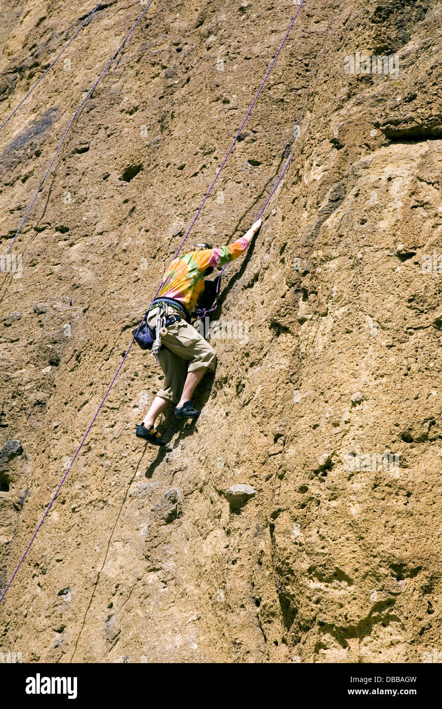 Rock climbers come from the world over to tackle the challenging, near vertical walls of Smith