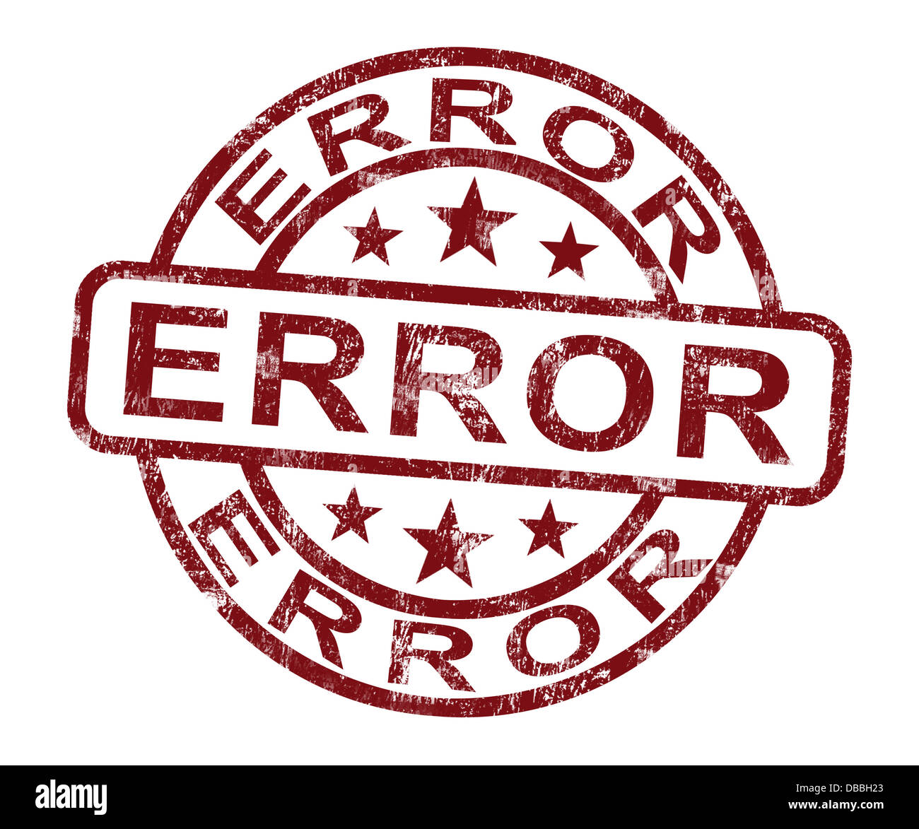 Error stamp hi-res stock photography and images - Alamy