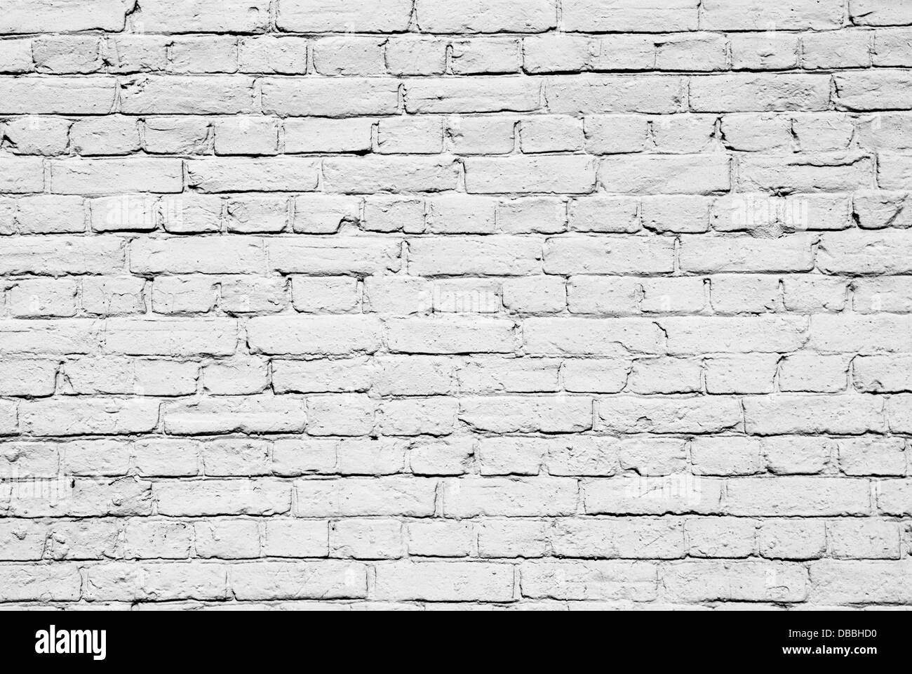 White brick wall Stock Photo Alamy