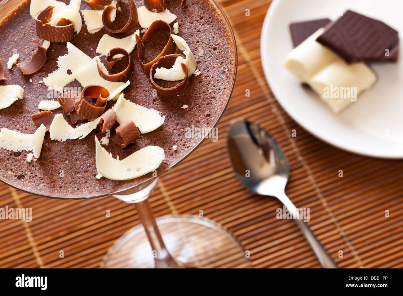 Chocolate mousse dessert on hi-res stock photography and images - Alamy