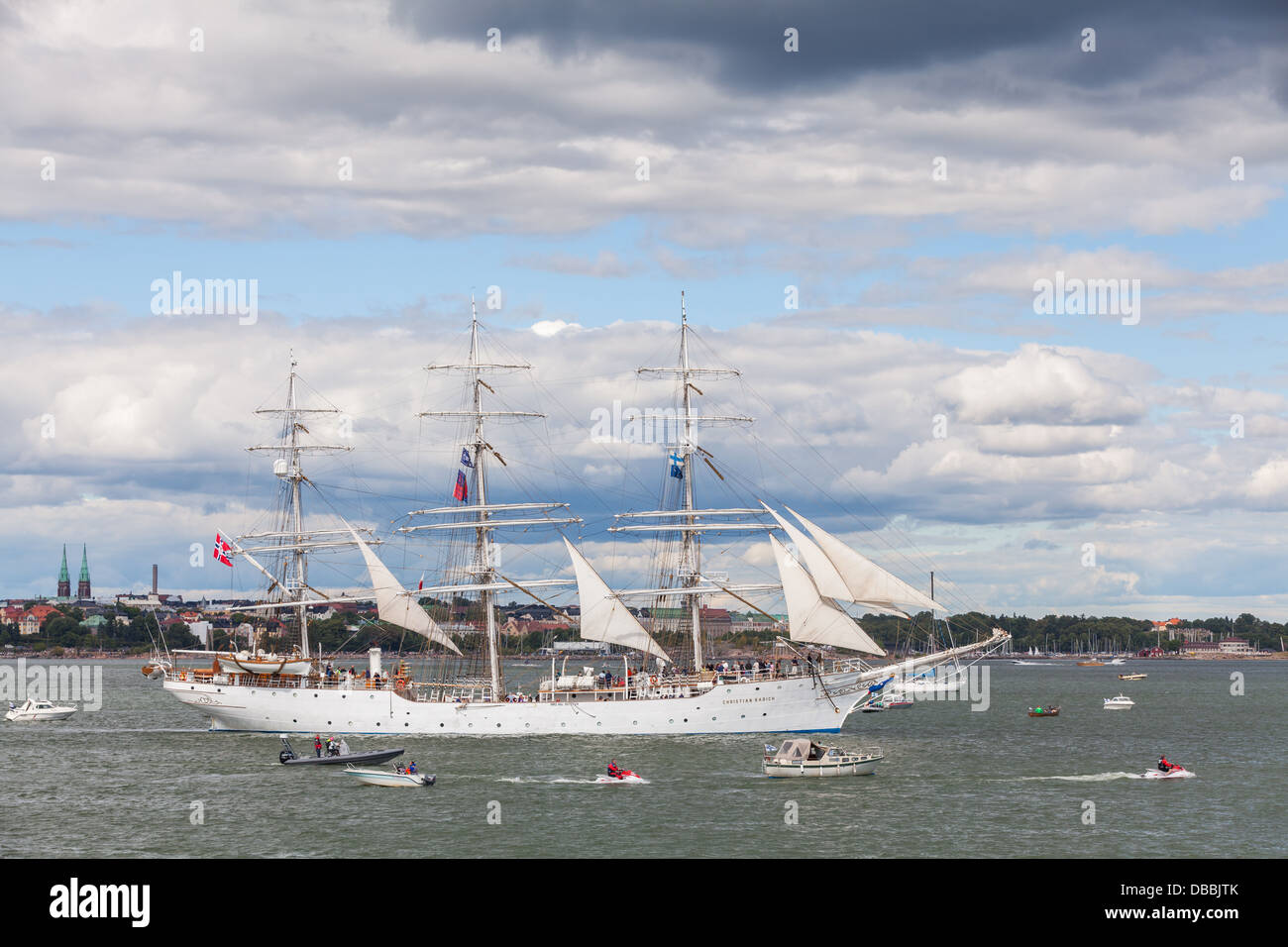 The Tall Ships Races 2013 in Helsinki, Finland Stock Photo