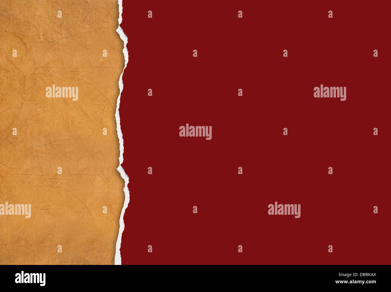 Vertical ripped paper for background made in 2d software Stock Photo ...