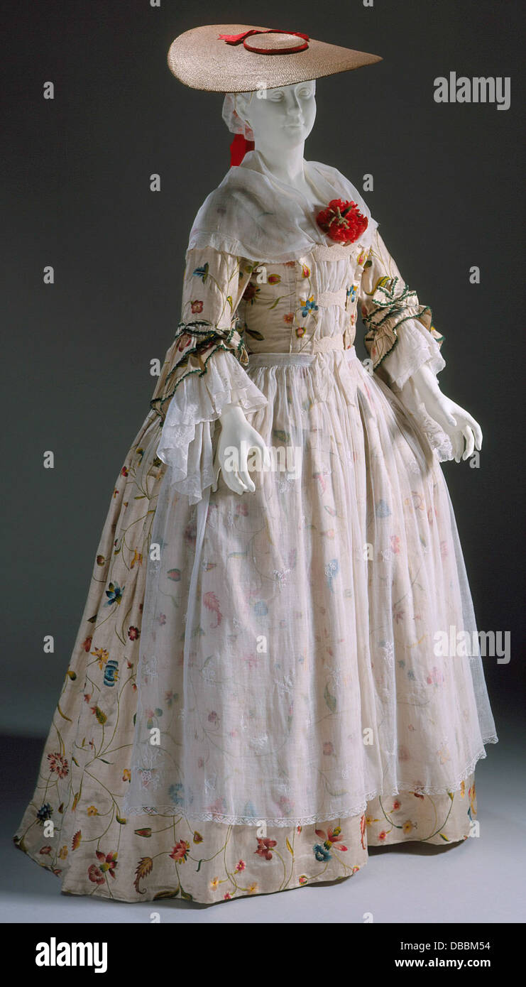 Cutllass Robe This woman's closed robe is an exquisite example of textile ...