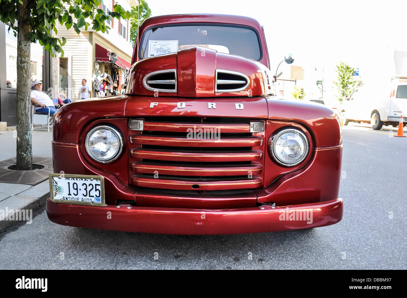 SACO MAINE JULY 27 old american car in a annual exhibition on July