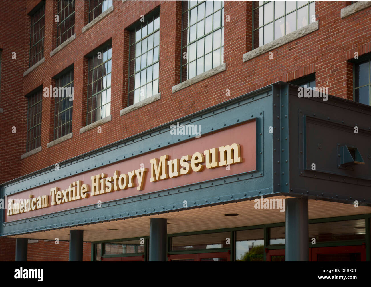 American Textile History Museum in Lowell MA Stock Photo Alamy